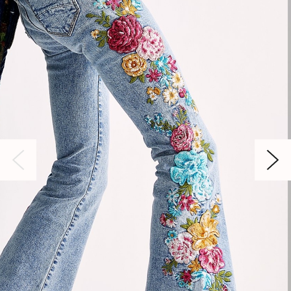 ISO this farrah embroidered denim jeans !!! Size 30/31 - Picture 2 of 2